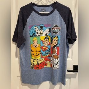 DC Comics Originals Justice League Of America Men’s T Shirt Size Large